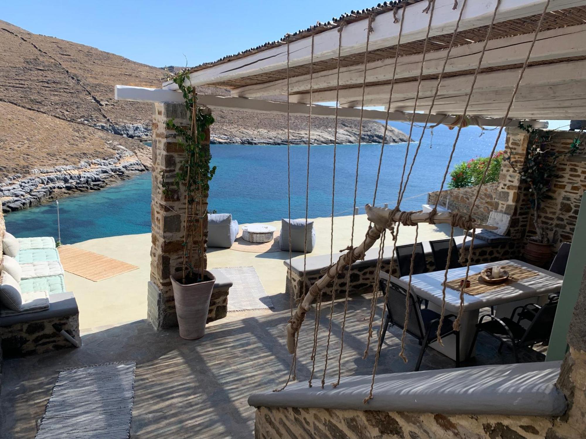 Kythnos Beach House Buitenkant foto